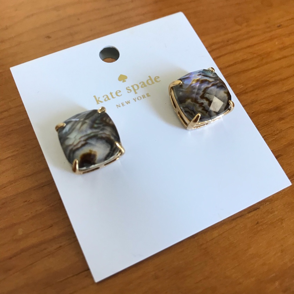 Kate Spade Abalone Stud